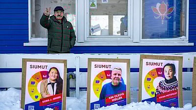 கிரீன்லாந்தில் இன்று தோ்தல்!