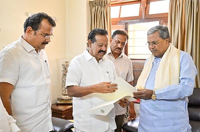 கர்நாடக முதல்வர், துணை முதல்வருடன் பொன்முடி சந்திப்பு! 