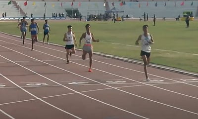 தேசிய இளையோர் தடகளம்: 1,000 மீ. ஓட்டப் பந்தயத்தில் தேசிய சாதனை! 