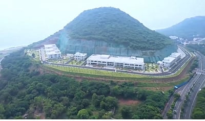 வெளிநாட்டிலிருந்து ரூ.22 கோடிக்கு இறக்குமதியான செடிகள்! ஜெகன்மோகனின் மாளிகை!!