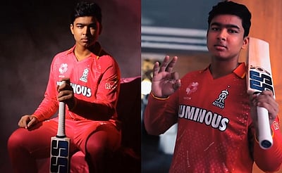 ராஜஸ்தானுடன் இணைந்தார் 13 வயது வீரர்! ரூ.1.10 கோடிக்கு வாங்கப்பட்டவர்!