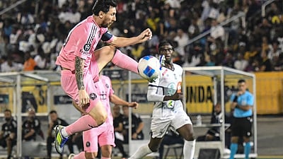 மெஸ்ஸி அசத்தல் கோல்: காலிறுதிக்கு தகுதிபெற்ற இன்டர் மியாமி!