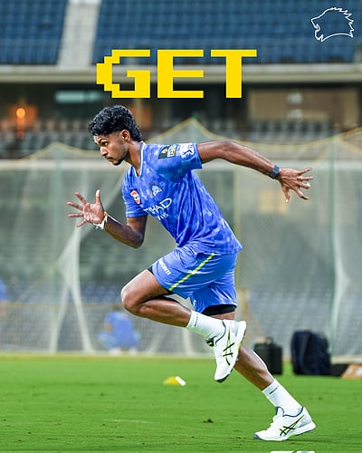 ஐபிஎல் தொடருக்கு தயாரான இளம் புயல் பதிரானா!