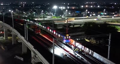 பூந்தமல்லி - முல்லைத் தோட்டம் இடையே மெட்ரோ ரயிலை இயக்கி சோதனை!