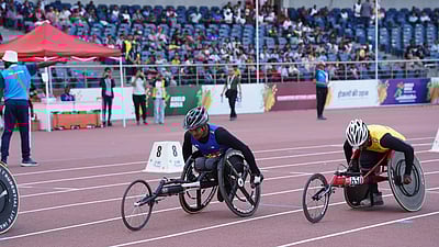 கேலோ இந்தியா பாரா தடகளம்: தங்கம் வென்ற தமிழக வீரர்!