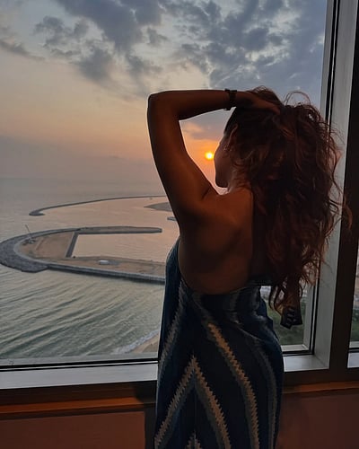 கொழும்பு நினைவுகள்... கீர்த்தி சுரேஷ்!