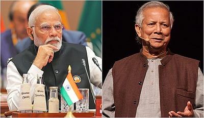 பிரதமா் மோடி - முகமது யூனுஸ் சந்திப்பு: பரிசீலனையில் உள்ளதாக நாடாளுமன்றக் குழு தகவல்