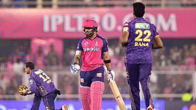 ராஜஸ்தான் சுமாரான பேட்டிங்: கேகேஆர் வெற்றிபெற 152 ரன்கள் இலக்கு!