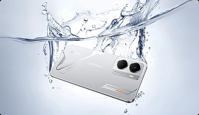 வளைந்த திரை, வாட்டர் புரூஃப் அம்சங்களுடன் ரியல்மி பி-3! 