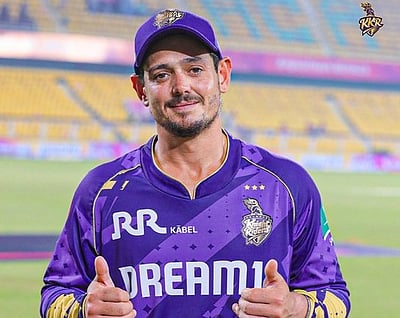 என்னுடைய வேலையை செய்தேன்; அணியின் வெற்றிக்கு உதவிய டி காக் பேச்சு!