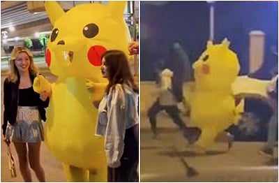 துருக்கி மக்கள் போராட்டத்தில் பிக்காச்சூ! விடியோ வைரல்!