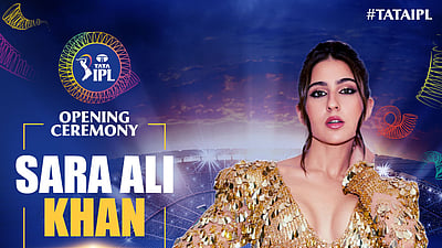 சாரா அலி கான் நடனத்துடன் தொடங்கும் சென்னை - ராஜஸ்தான் போட்டி!  