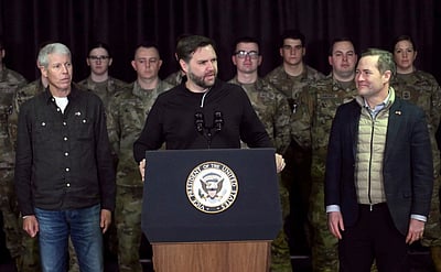 கிரீன்லாந்தில் ஜே.டி. வான்ஸ் சா்ச்சைப் பேச்சு: டென்மாா்க் கண்டனம்!