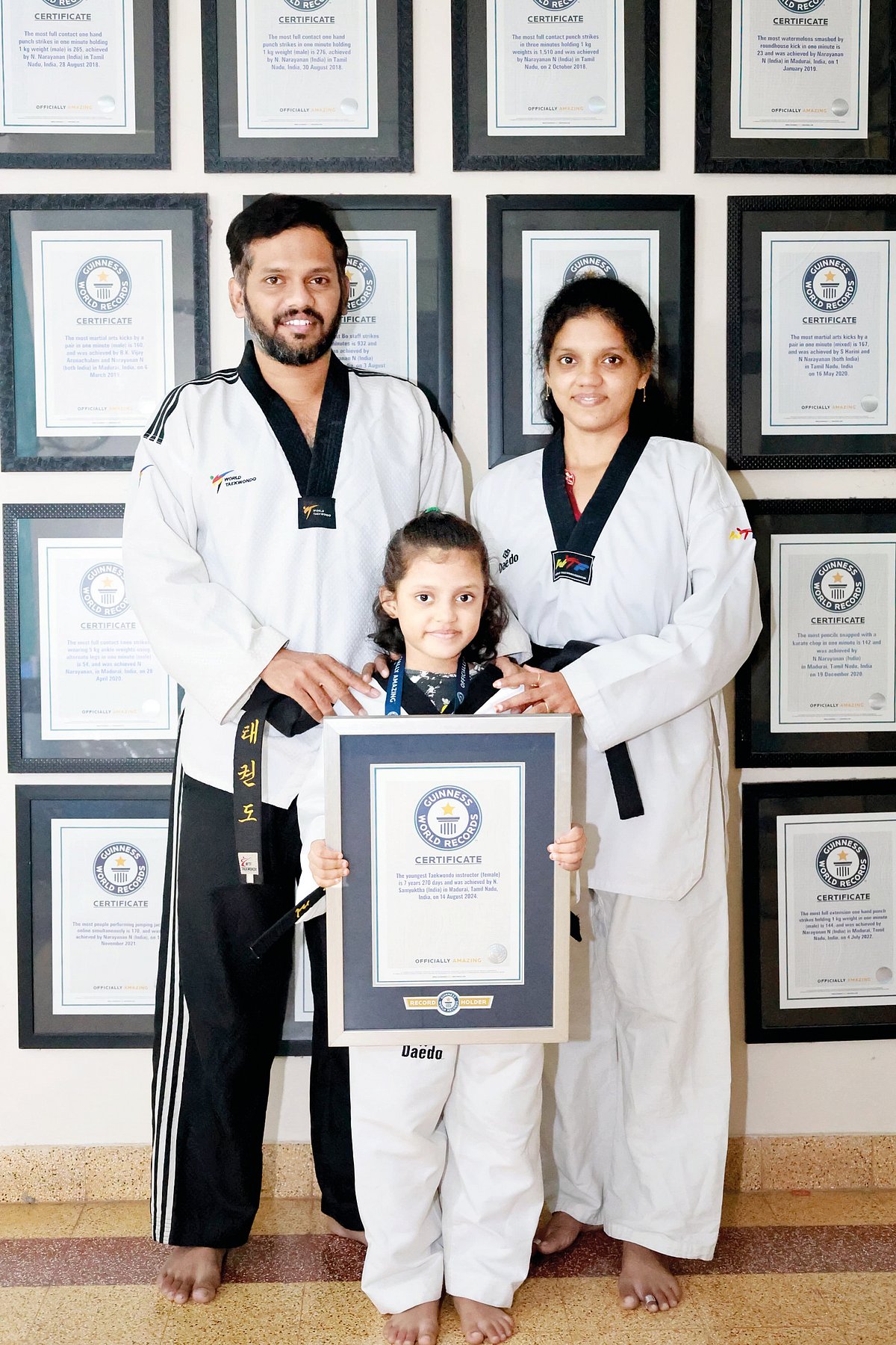 இளம் வயதில் கின்னஸ் சாதனை!