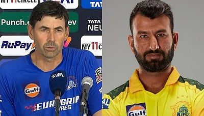 சேப்பாக்கத்தில் சிஎஸ்கேவுக்கு சாதகமான சூழல் இல்லையா? புஜாராவுக்கு அதிர்ச்சியளித்த 
ஃபிளெமிங்!