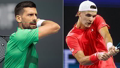 100-வது பட்டத்துக்கான கனவு தகர்ந்தது! ஜோகோவிச்சை வீழ்த்தி மியாமி ஓபனை வென்ற ஜேக்கப்!