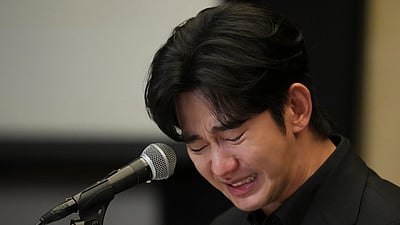 செய்யாத குற்றத்தை ஏற்பதா? கொரிய நடிகர் கண்ணீர் மல்க பேட்டி! 