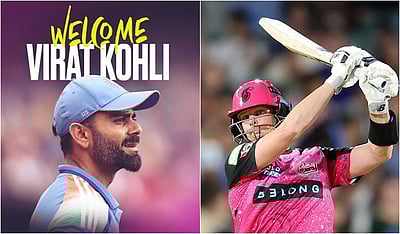 சிட்னி சிக்ஸர்ஸ் அணியில் விளையாடும் விராட்கோலி! ஸ்மித்துடன் ஒரே களத்தில்..!