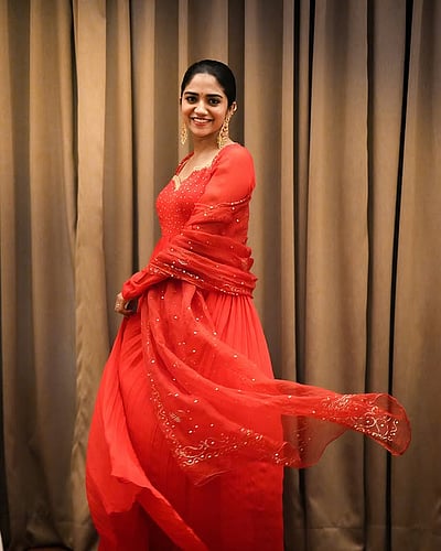 ஸ்டைலிங்... மாளவிகா மனோஜ்!