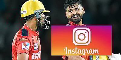 சச்சின் பதிவை 1,000 முறை படித்த ஷஷாங் சிங்..! இன்ஸ்டா பயன்பாட்டினை குறைக்க அறிவுறுத்திய கேப்டன்! 