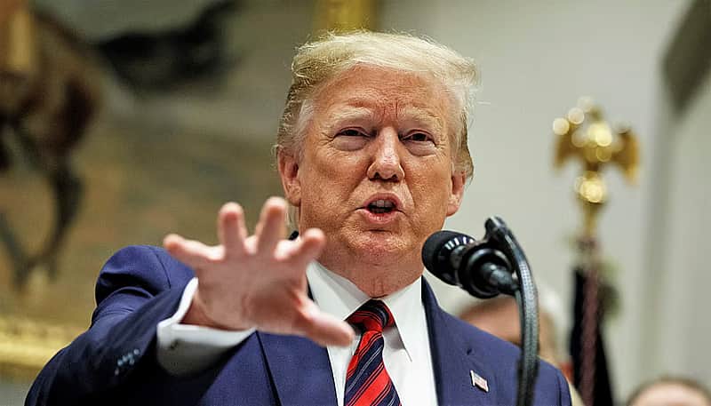 US President Donald Trump