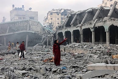 காஸா பள்ளியில் தாக்குதல்: 27 போ் உயிரிழப்பு