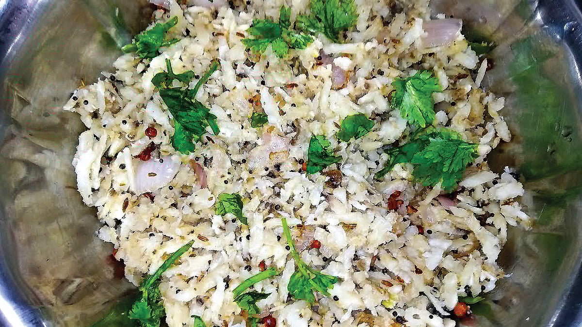 வாழைக்காய் புட்டு