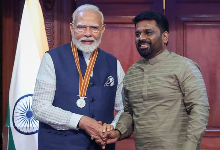 பிரதமருக்கு இலங்கையின் உயரிய விருது! திருக்குறள் மூலம் நன்றி சொன்ன மோடி!!