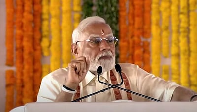அவர்களால் அழ மட்டுமே முடியும்: பிரதமர் மோடி பேச்சு