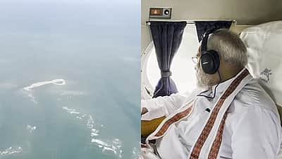 ராமர் பாலத்தை தரிசித்தேன்: பிரதமர் மோடி