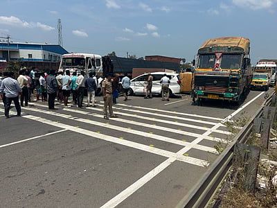 ஆவடி காவல் ஆணையர் வாகனம் விபத்து: போக்குவரத்து புலனாய்வு காவல்துறை விசாரணை