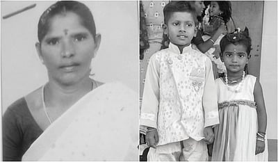 மின்சாரம் பாய்ந்து இரு பேரக் குழந்தைகளுடன் பெண் பலி!