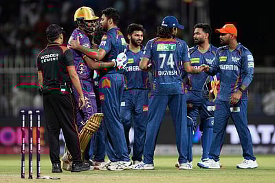 பரபரப்பான ஆட்டத்தில் கொல்கத்தாவை வீழ்த்தி லக்னௌ த்ரில் வெற்றி!