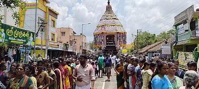 வைத்தீஸ்வரன் கோயிலில் தேரோட்டம்