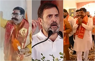 பாஜக பின்பற்றுவது இந்து மதமல்ல: ராகுல் கண்டனம்! 