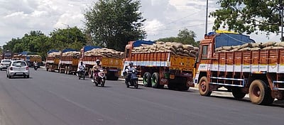 தஞ்சாவூா் மாவட்டத்தில் இலக்கை எட்டும் நெல் கொள்முதல்!