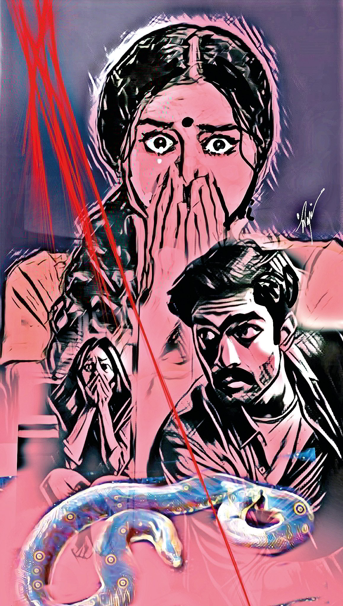 அந்தக் கறுப்பு நிறக் கண்கள்..!