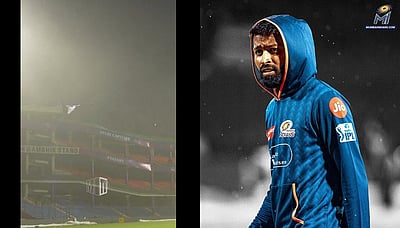 தூசு புயல்: தில்லி - மும்பை போட்டியில் மழை குறுக்கீடா? 