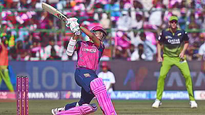 ஜெய்ஸ்வால், ஜூரேல் அசத்தல்: ஆர்சிபிக்கு 174 ரன்கள் இலக்கு!