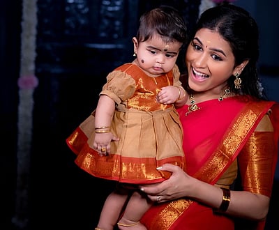 மகளின் புகைப்படத்தைப் பகிர்ந்த பாக்கியலட்சுமி சீரியல் நடிகை! 