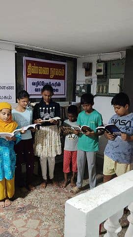 சுந்தர்ராஜ் நகரில் திண்ணை நூலகம் திறப்பு