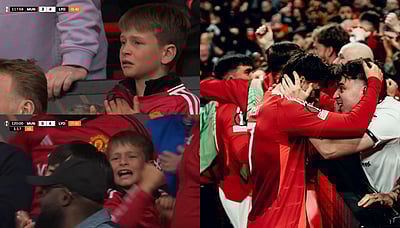 அழுகை - கொண்டாட்டம்: மான்செஸ்டர் யுனைடெட்டின் த்ரில் வெற்றியால் வைரலான சிறுவன்! 