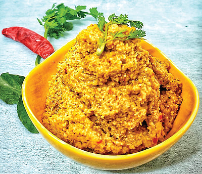 மாங்காய் துவையல்