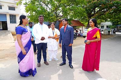 அரூா் அரசு மருத்துவமனையில்
தேசிய தரச்சான்றிதழ் குழுவினா் ஆய்வு