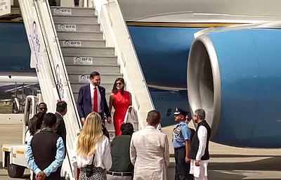 இந்தியாவில் அமெரிக்க துணை அதிபர்! - புகைப்படங்கள்