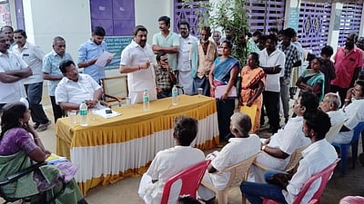 ஊராட்சி பகுதியில் எம்.பி. குறைகேட்பு