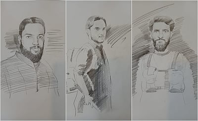 பஹல்காம் தாக்குதல்: பயங்கரவாதிகளின் வரைப்படங்கள் வெளியீடு!