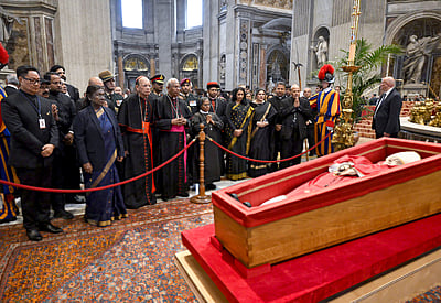 போப் பிரான்சிஸ் இறுதிச்சடங்கு - புகைப்படங்கள்