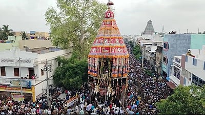 ஸ்ரீரங்கம் அரங்கநாத சுவாமி கோயில் சித்திரைத் தேரோட்டம் கோலாகலம்!