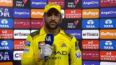 ஒன்றிரண்டு ஓட்டைகளை அடைக்கலாம், ஆனால்... தோல்விக்குப் பிறகு தோனி ஆதங்கம்!